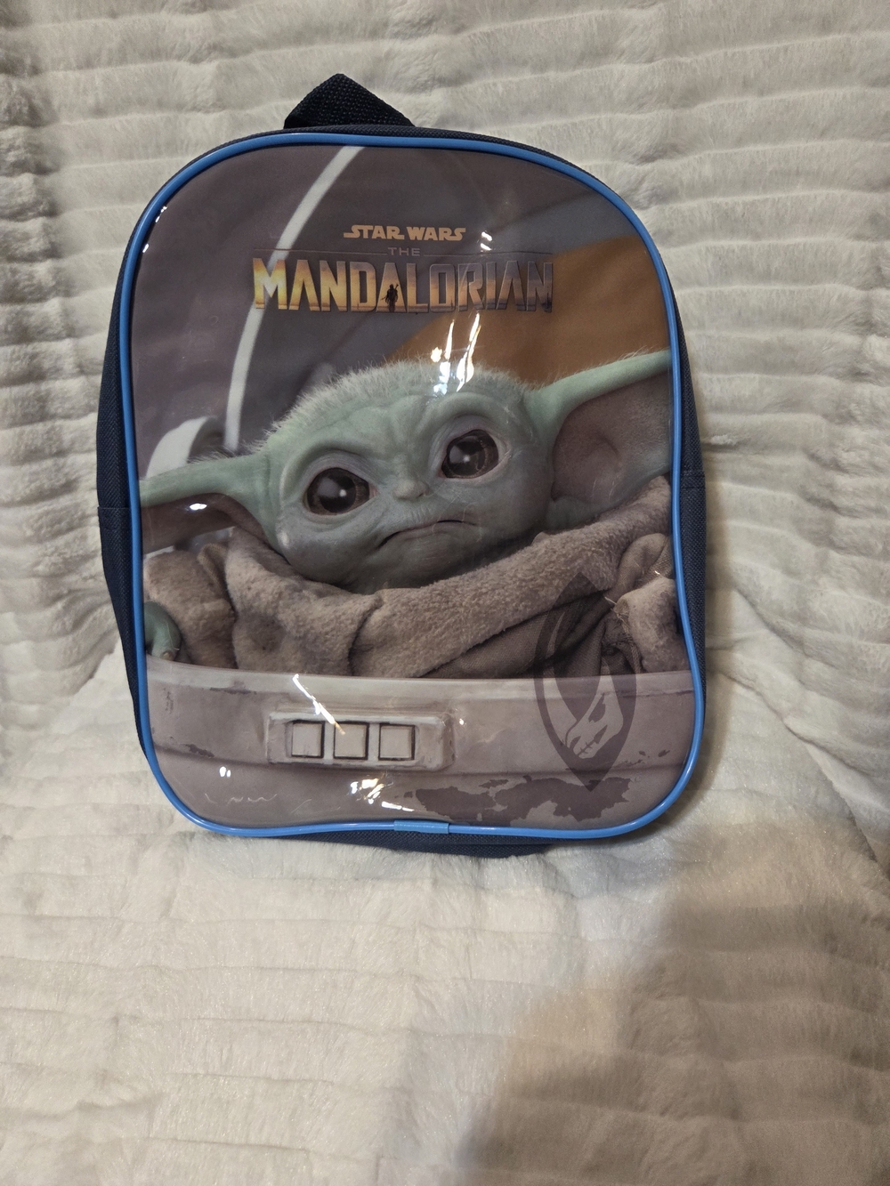 Star Wars Grogu Kids Blue Backpack